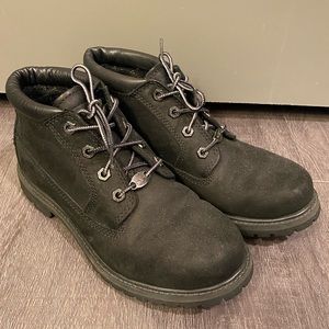 Black Timberland Boots Size 8M